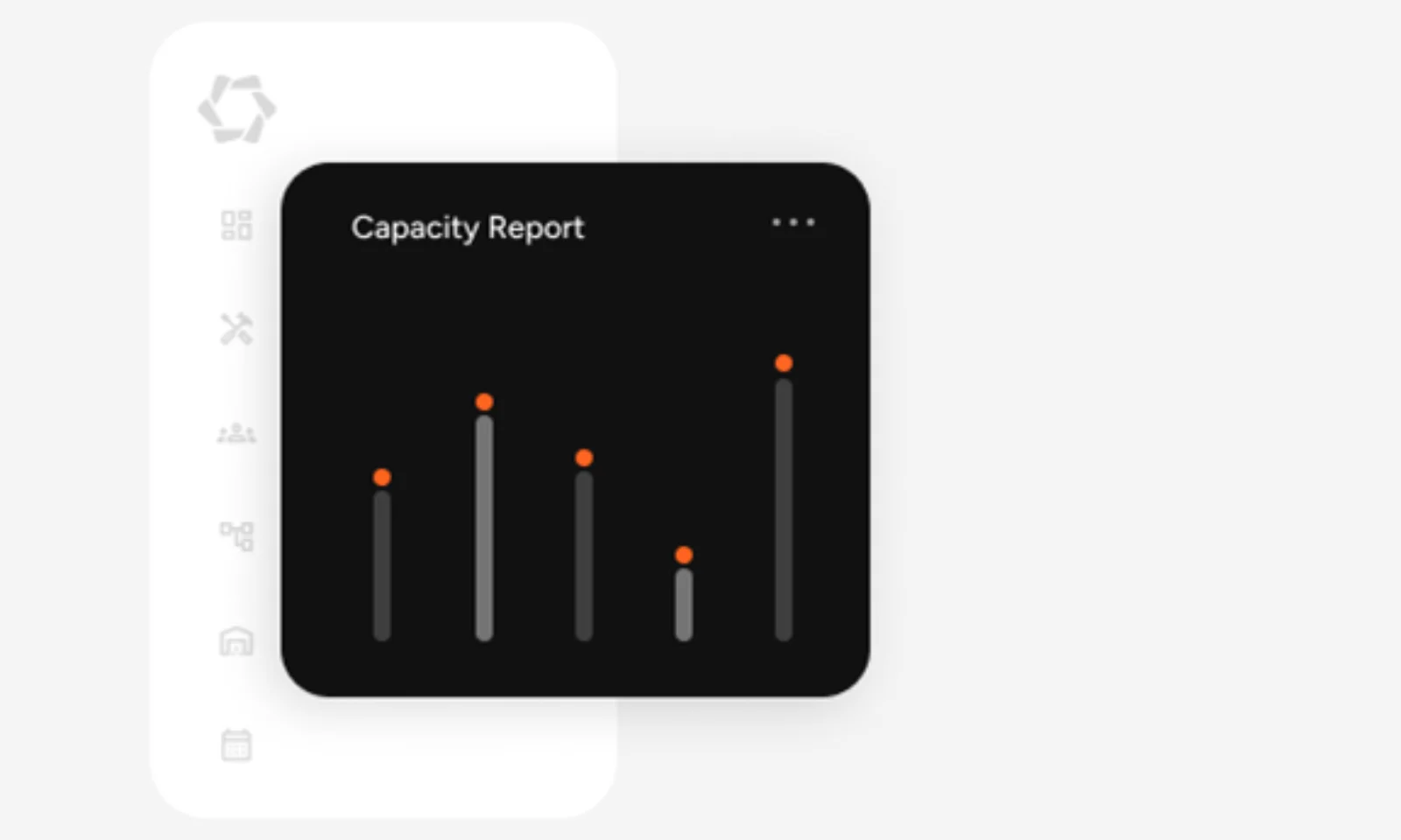 Screenshot of the Reporting Manager feature in PPM software, displaying analytics and customizable reporting options for project performance and resource management.