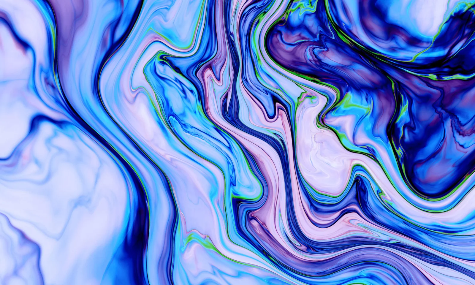 An abstract, fluid-like pattern with vibrant swirls of blue, purple, and pink, representing the dynamic and innovative nature of design services.