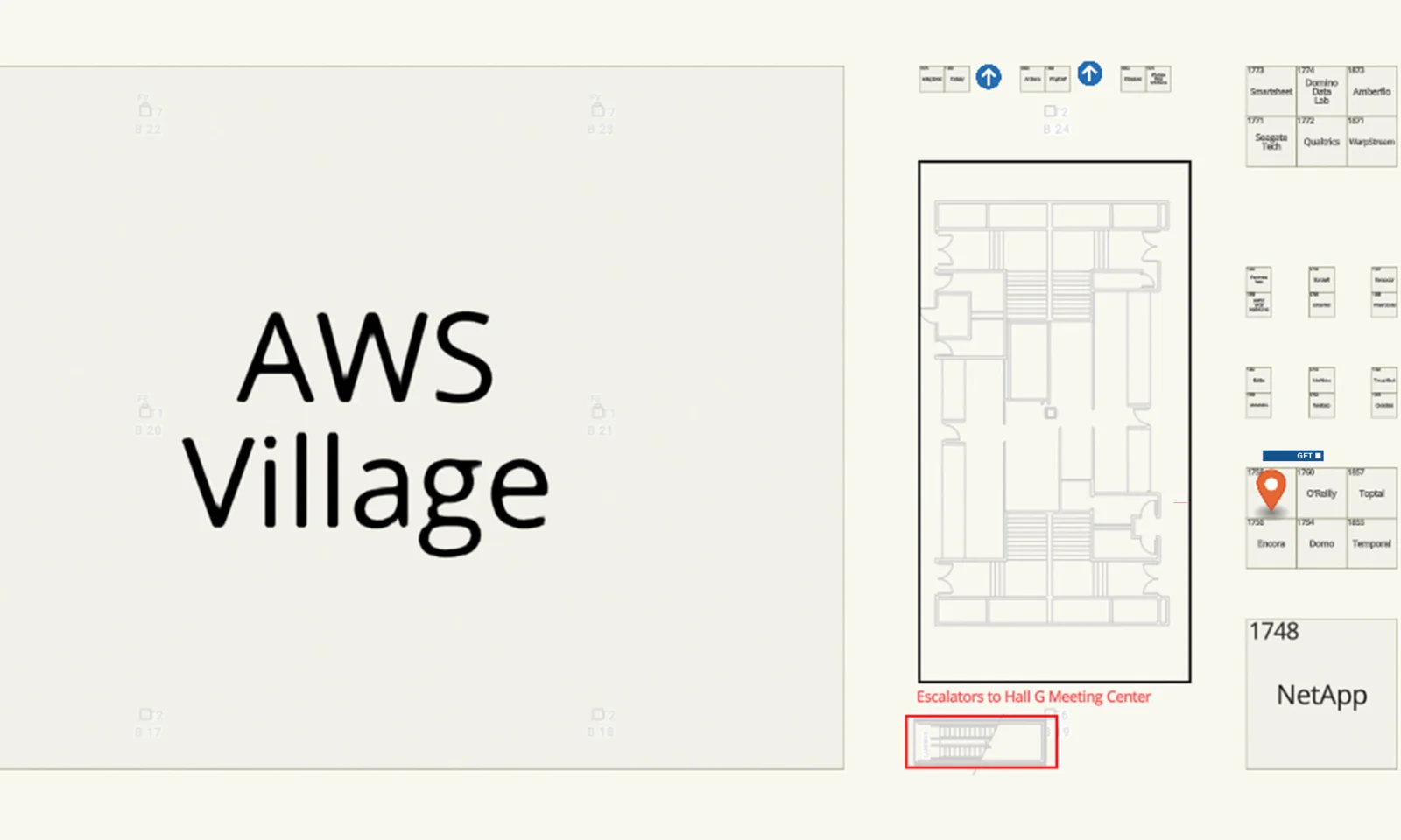 gft at re:invent 2024 map