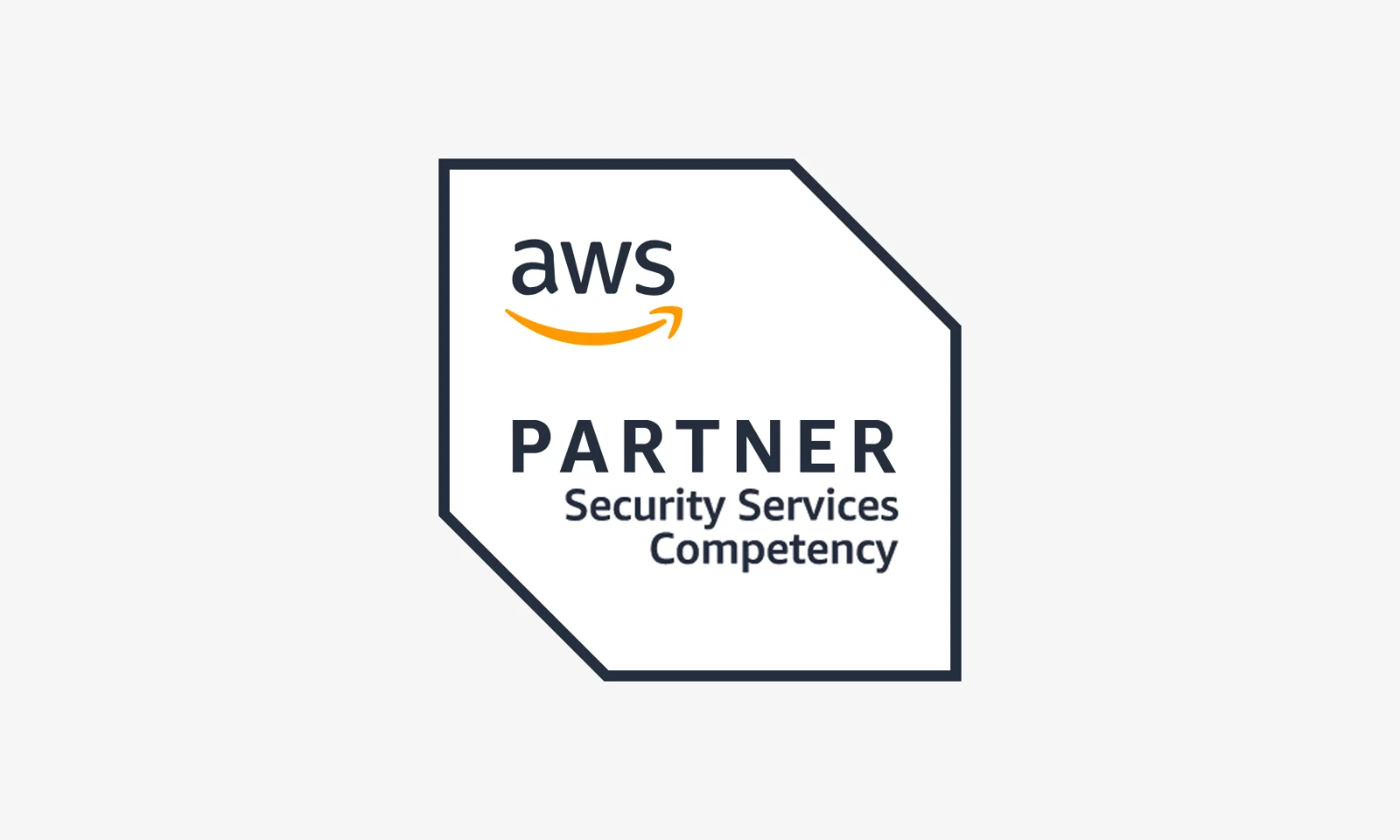 AWS Security Services Competency Partner badge, representing certified expertise in delivering robust security solutions using AWS services.